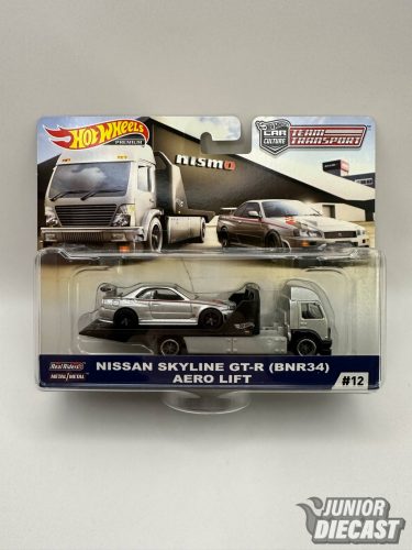 Hot Wheels Nissan Skyline GT-R (BNR34) & Aero Lift 