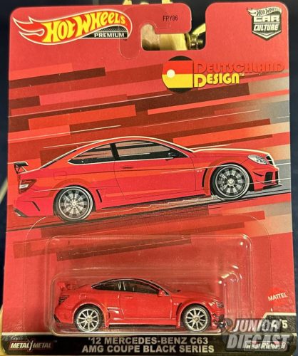 Hot Wheels '12 Mercedes-Benz C63 AMG Coupe Black Series