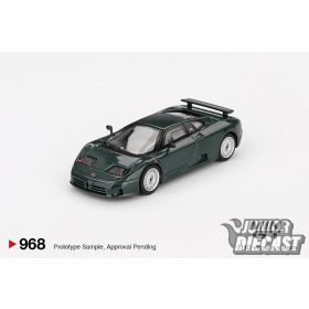 Mini GT 1:64 BUGATTI EB110 GT VERDE SCURO 1995