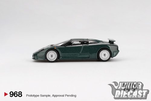 Mini GT 1:64 BUGATTI EB110 GT VERDE SCURO 1995