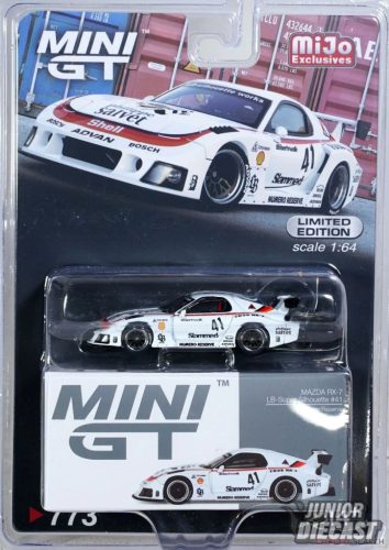 Mini GT 1:64 Mazda RX-7 LB-Super Silhouette #41 Numero WH--MiJo Exclusive