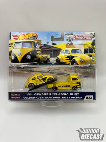 Hot Wheels Volkswagen "Classic Bug" & Volkswagen Transporter T1 Pickup #22