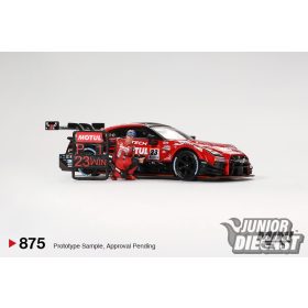   MINI GT NISSAN GT-R (R35) WITH MATSUDA FIGURE #23 MOTUL AUTECH SUZUKA WINNER 2021 #875