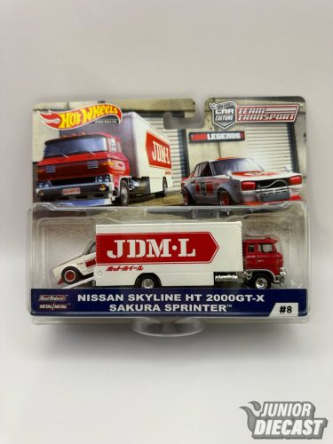 Hot Wheels Nissan Skyline HT 2000GT-X & Sakura Sprinter #8