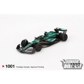 Mini GT ASTON MARTIN AMR24 #18 LANCE STROLL BAHRAIN GP 2024