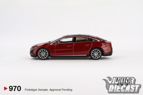 Mini Gt 1:64 MERCEDES-BENZ EQS 580 4MATIC RED METALLIC 2024 (dobozos)