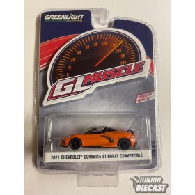   Greenlight 2021 Chevrolet Corvette Stingray Convertible Muscle Series 26