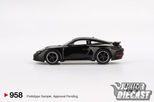 Mini GT PORSCHE 911 (992) DAKAR BLACK 2023