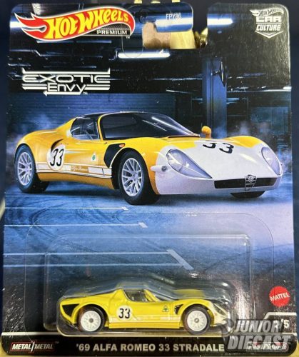 Hot Wheels '69 Alfa Romeo 33 Stradale 