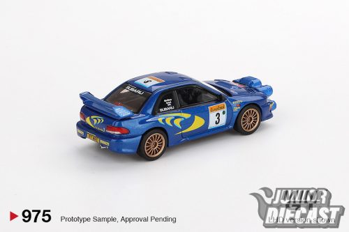 Mini GT SUBARU IMPREZA WRC98 #3 RALLY MONTE-CARLO 1998 (dobozos)