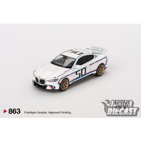 MINI GT  BMW M4 (G82) 3.0 CSL WHITE 2023 #863 (dobozos)