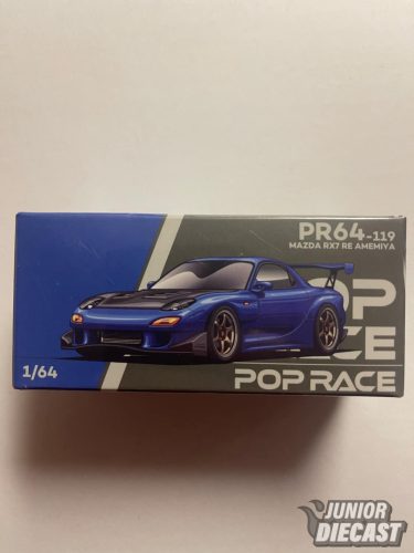 Pop Race Mazda RX-7 (FD3S) Re-Amemiya Widebody, kék