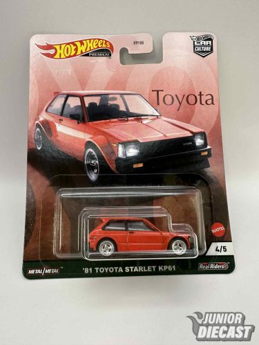 Hot Wheels '81 Toyota Starlet KP61