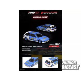   INNO 64 1/64 1989 Honda Civic EF3 #26 *Trampio Kawai Steel* Macau Guia Race