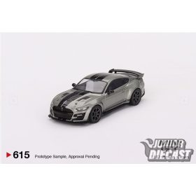   Mini GT [MGT00615-L] 1:64 SHELBY GT500 SE WIDEBODY PEPPER GRAY METALLIC 2021 #615