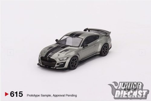 Mini GT [MGT00615-L] 1:64 SHELBY GT500 SE WIDEBODY PEPPER GRAY METALLIC 2021 #615