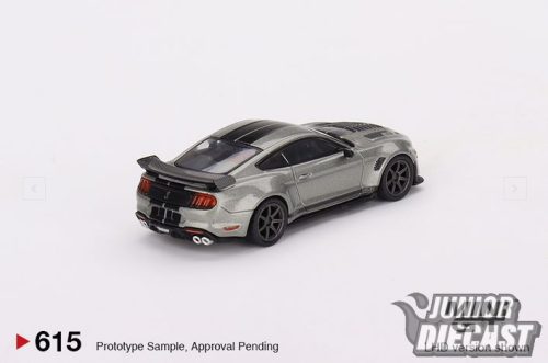 Mini GT [MGT00615-L] 1:64 SHELBY GT500 SE WIDEBODY PEPPER GRAY METALLIC 2021 #615