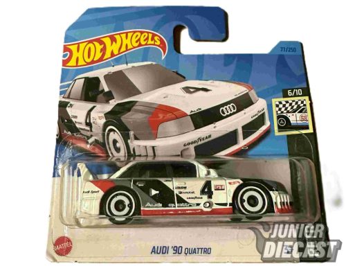 Hot Wheels Audi '90 Quattro fehér (sérült csomagolás)