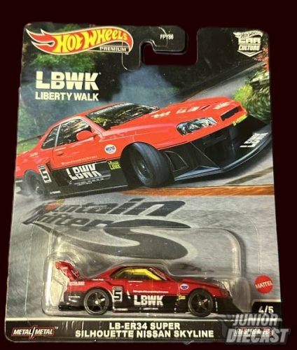 Hot Wheels LB-ER34 Super Silhouette Nissan Skyline