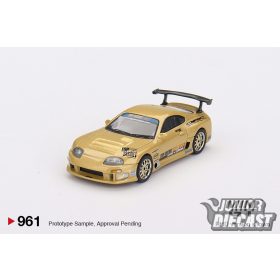   MINI GT TOYOTA SUPRA MK4 (A80) TOP SECRET GT-300 TOP SECRET GOLD 2023 #961