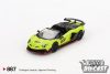 MINI GT 1:64 LAMBORGHINI AVENTADOR SVJ 63 ROADSTER VERDE SHOCK 2022 