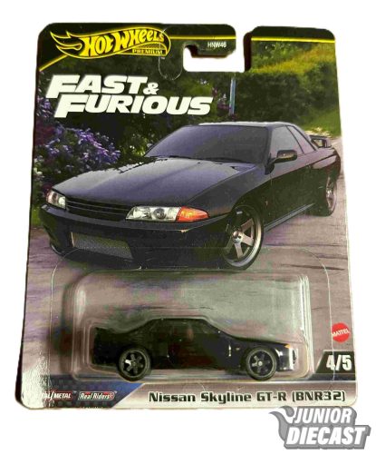 Hot Wheels Nissan Skyline GT-R  (BNR32) (sérült csomagolás)