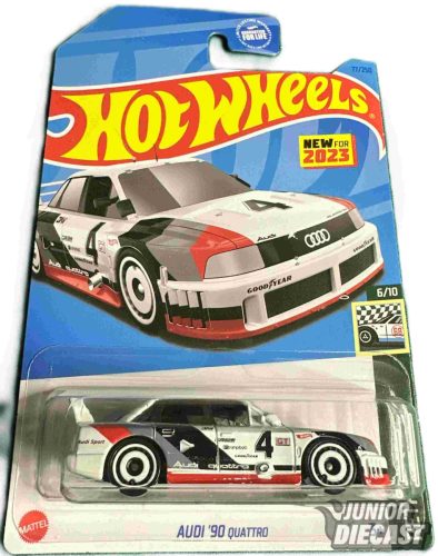 Hot Wheels Audi '90 Quattro fehér 