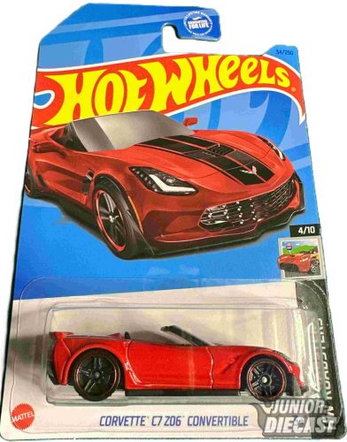 Hot Wheels Corvette C7 Z06 Convertible