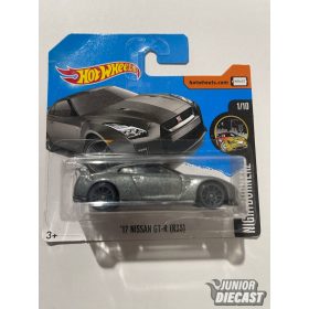   Hot Wheels '17 Nissan GT-R (R35) (enyhén sérült csomagolás)