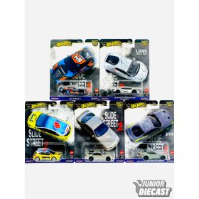   Hot Wheels 2023 Car Culture Slide Street 2 Case H (5db autó)
