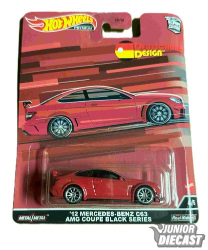 Hot Wheels '12 Mercedes-Benz C63 AMG Coupe Black Series (sérült csomagolás)