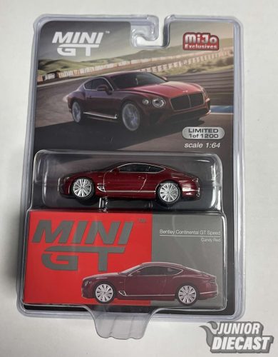 Mini Gt Mijo Exclusive 1/64 2022 Bentley Continental GT Speed (1 of 1200)