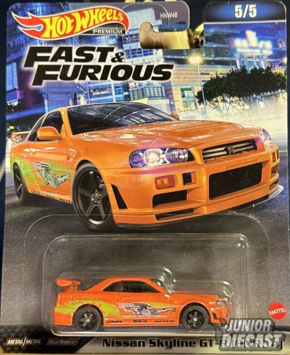 Hot Wheels Nissan Skyline GT-R (BNR34