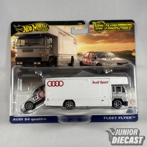 Hot Wheels Audi S4 Quattro & Fleet Flyer #77