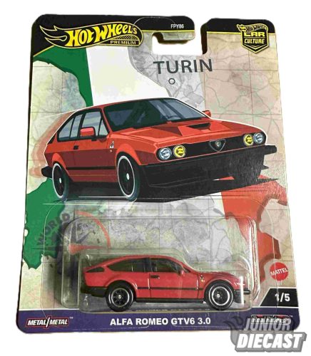 Hot Wheels Alfa Romeo GTV6 3.0 (sérült csomagolás)