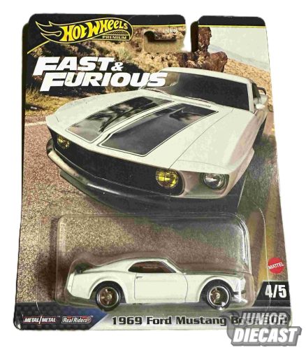 Hot Wheels 1969 Ford Mustang Boss 302 (sérült csomagolás)