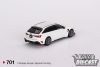 Mini GT AUDI RS-6 R ABT GLACIER WHITE METAL 2020 #701