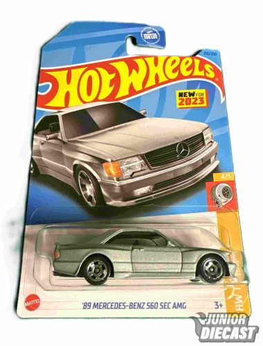 Hot Wheels '89 Mercedes-Benz 560 SEC AMG (szürke)