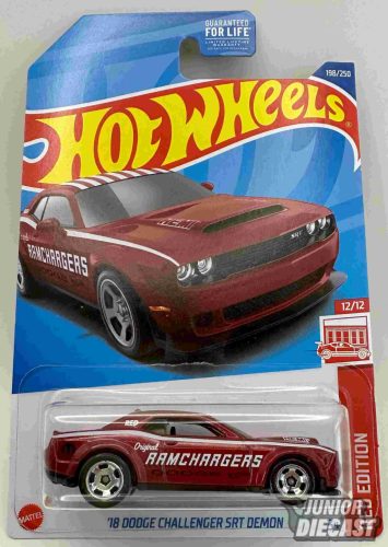 Hot Wheels '18 Dodge Challenger SRT Demon (Target Exclusive)