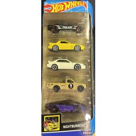 Hot Wheels Nightburnerz 5-ös pakk