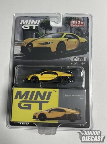 Mini Gt Mijo Exclusive 1/64 Bugatti Chiron Pur Sport (1 of 4200)