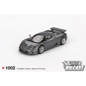 Mini GT BUGATTI EB110 SUPER SPORT GRIGIO SCURO 1995