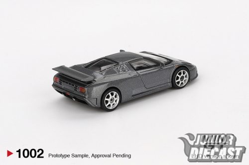 Mini GT BUGATTI EB110 SUPER SPORT GRIGIO SCURO 1995