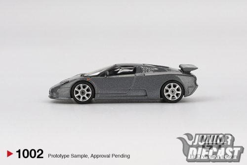 Mini GT BUGATTI EB110 SUPER SPORT GRIGIO SCURO 1995
