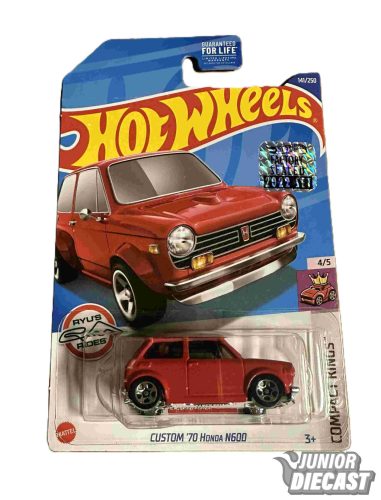 Hot Wheels Custom '70 Honda N600 (sérült csomagolás)