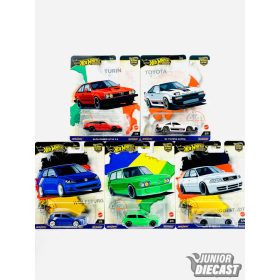 Hot Wheels 2024 Car Culture World Tour Case A (5db autó)