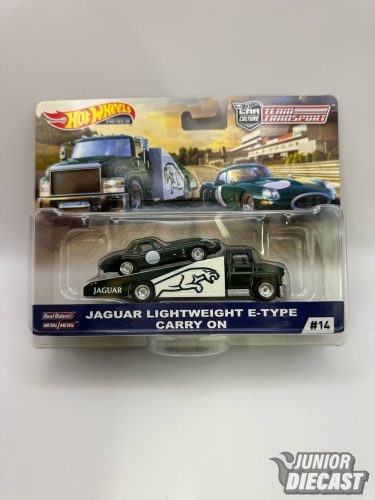 Hot Wheels Jaguar Lightweight E-Type & Carry On #14