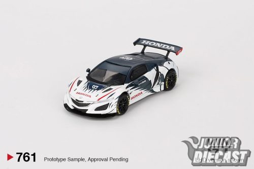 Mini GT [MGT00761-L] 1:64 HONDA NSX GT3 EVO ALPHATAURI YUKI TSUNODA RED BULL FORMULA NURBURGRING 2023 #761