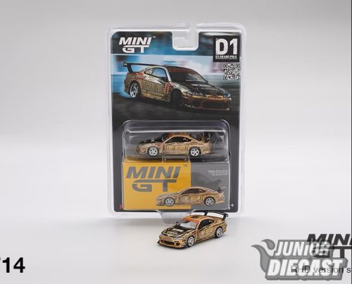 MINI GT NISSAN SILVIA S15 TOP SECRET D1GP 1999 #714