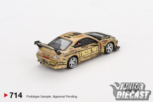 MINI GT NISSAN SILVIA S15 TOP SECRET D1GP 1999 #714